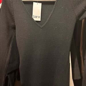 New the tag black winter dress.